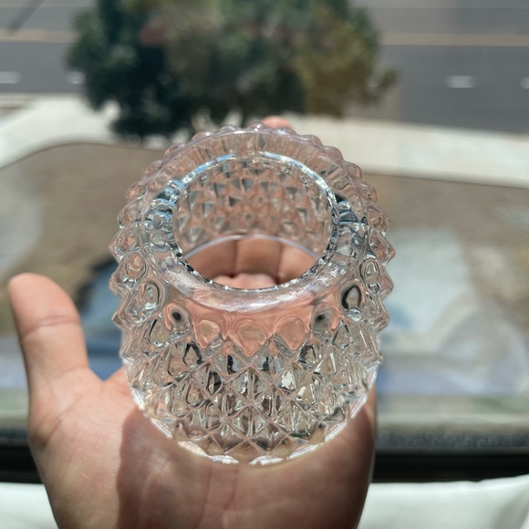 Clear Indiana Glass Fairy Lamp - Picture 6 of 7